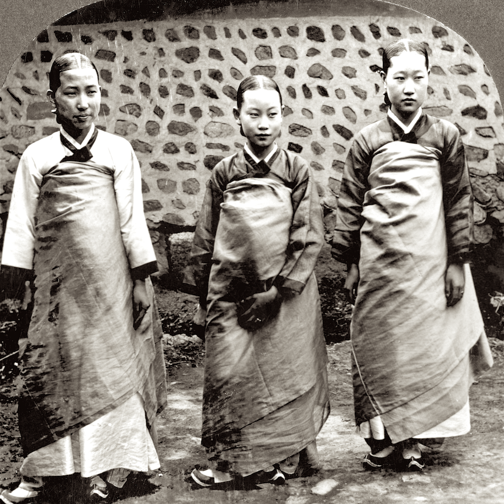 100多年前的韩国老照片