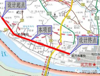 武公路位于武穴市境内,起点位于田镇办事处盘塘,与沿江一级路平面交叉