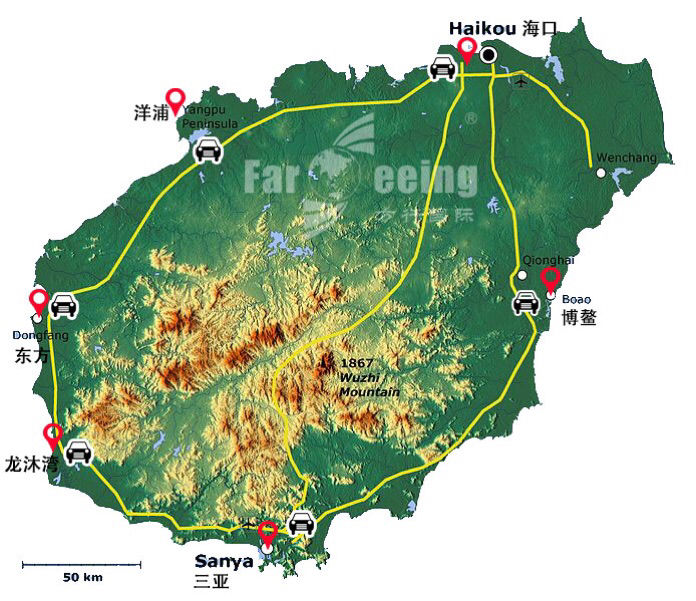 退休以后哪养老 携手老伴海南岛