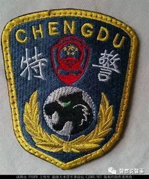 2012年启用上海市公安局特警总队反恐突击队的虎头臂章,2000年启用