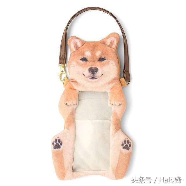 岛国推出了柴犬手机袋！玩手机也有摸柴柴肚肚港觉