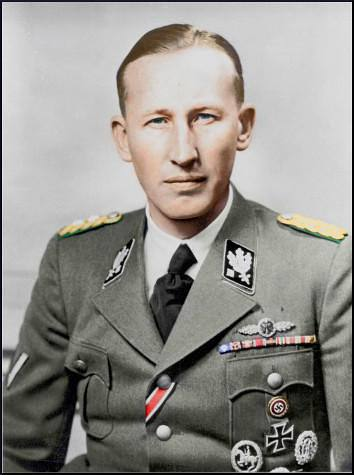 1941年,纳粹党卫军上将莱茵哈德·海德里希出任波希米亚和摩拉维亚