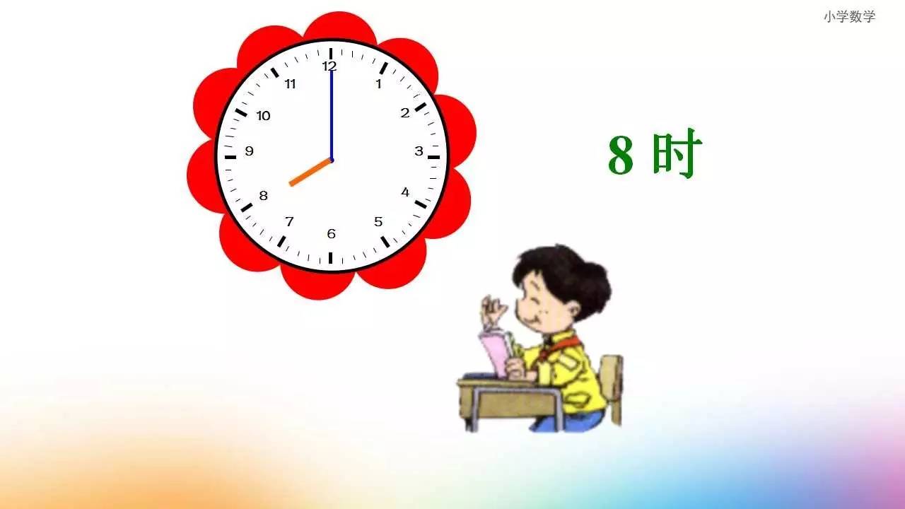 【粉丝福利】:小学数学对话框留言"西师版一年级下册认识钟表"即可收