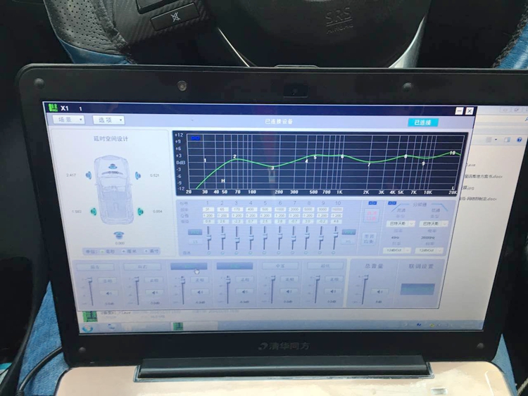 青岛马自达cx5音响改装8音度dsp带来好声音