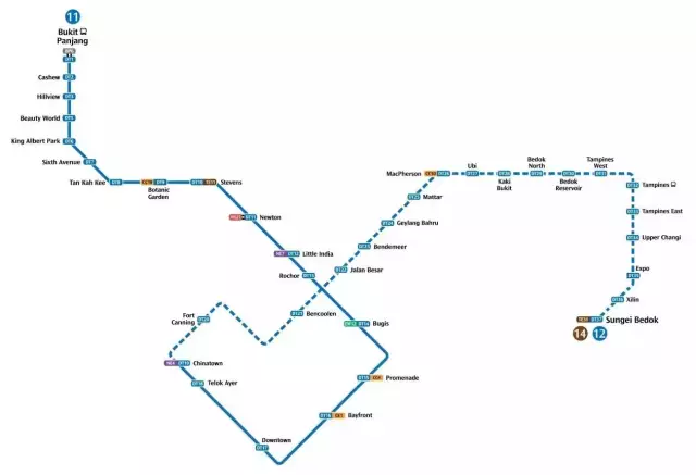 新加坡地铁要开16个新站，经过你家门口吗？