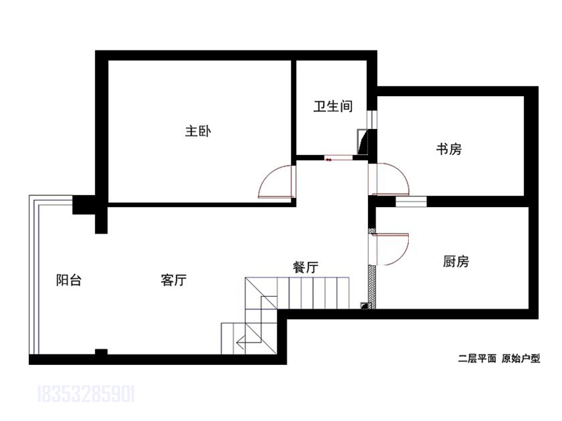 市南区麦岛金岸260平复式装修案例，注重舒适性