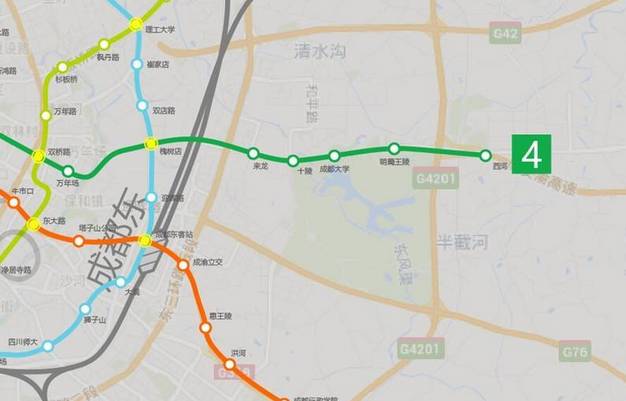 收藏最新地铁干货成都地铁118号最详细线路图全在这里了