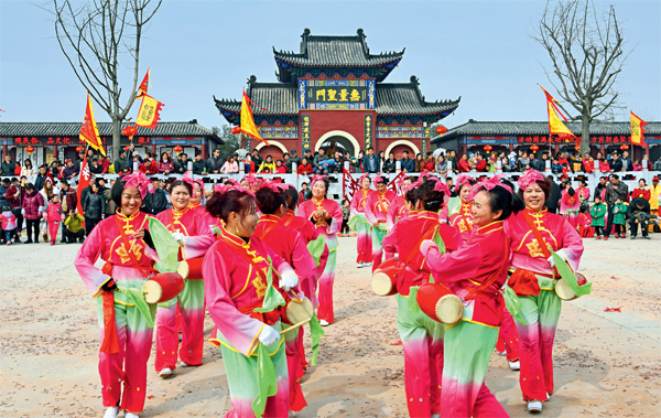 枣阳市吴店镇"三月三庙会",是枣南地区最富影响力的传统民俗文化盛会.