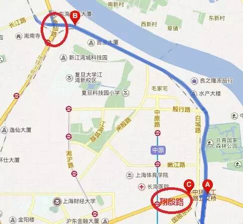 杨浦军工路拟建快速路,5处出入口匝道位置公布!