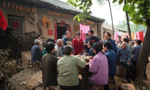 十张照片真实记录80年代农村婚礼现场