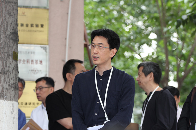 北京交通大学建筑与艺术学院院长夏海山教授致辞