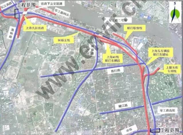 军工路拟建快速路!看看5处出入口匝道位置在哪?