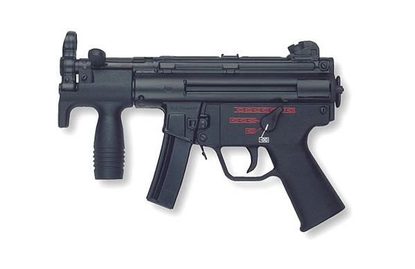 mp5k冲锋枪由德国hk公司开发,它是mp5的紧凑版本,专门用于特殊服务