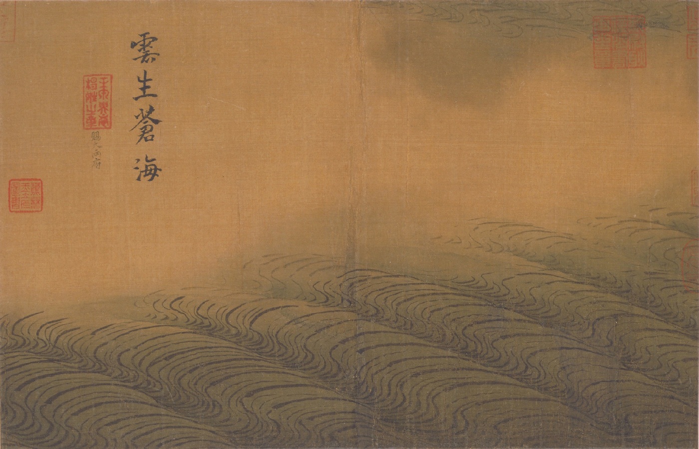 清凉一夏,山水画"水"怎么画(内附高清马远《水图)