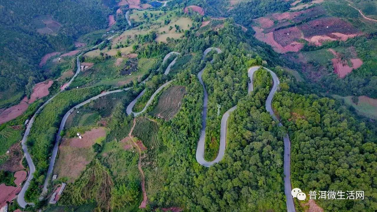 普洱最弯最拐的一条盘山公路！一弯绕一弯，江城人问你晕不晕？