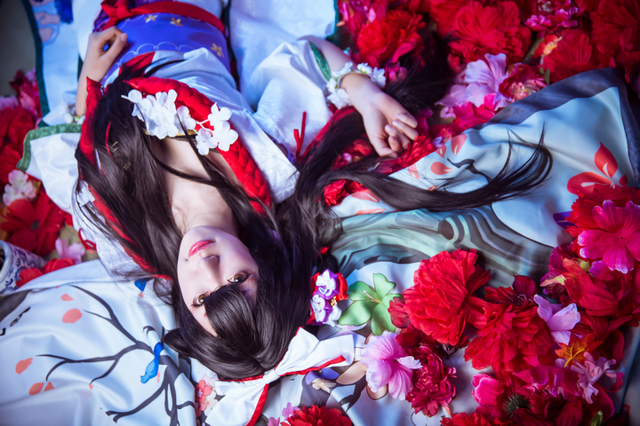 阴阳师花鸟卷cosplay