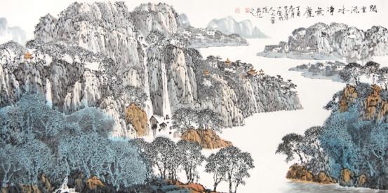 北方山水画代表人物著名画家赵墨染