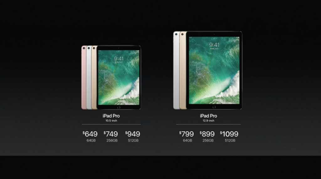 10 5 英寸版ipad Pro 发布 性能较初代ipad 提升500 倍