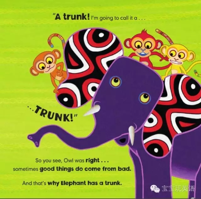 【绘本】Why elephant has a trunk