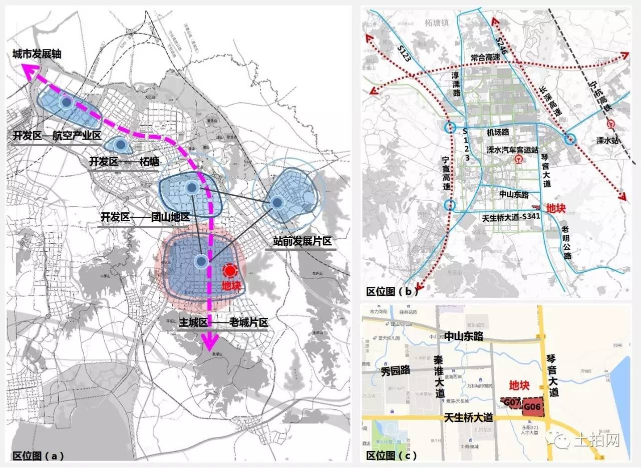 溧水区城乡总体规划》指引该片区结合行政办公单位的外迁进行城市更新