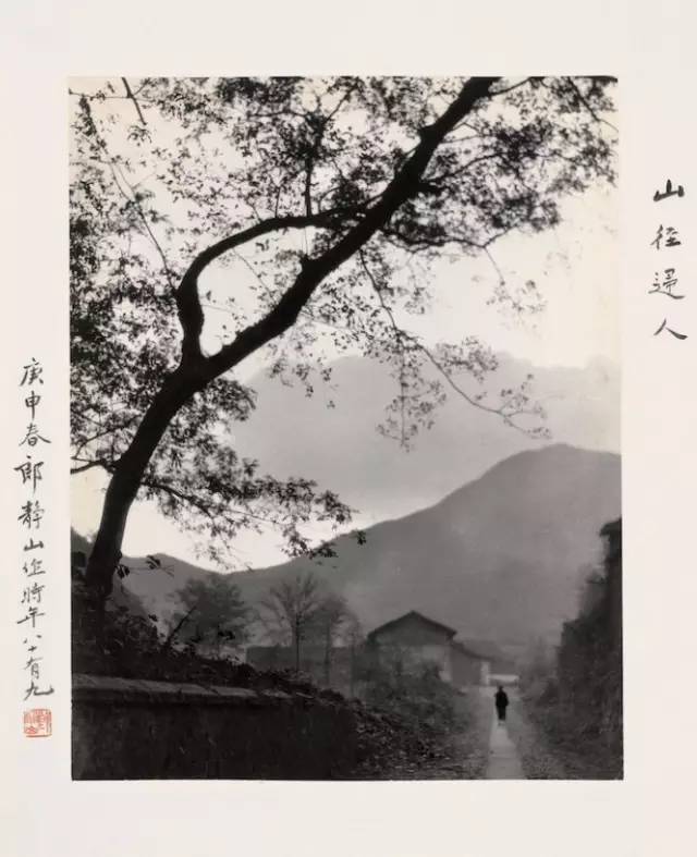 郎静山的禅意摄影