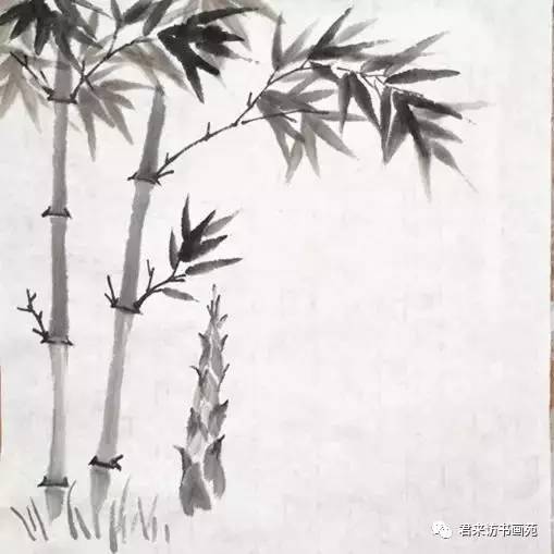 【学画】国画竹的画法