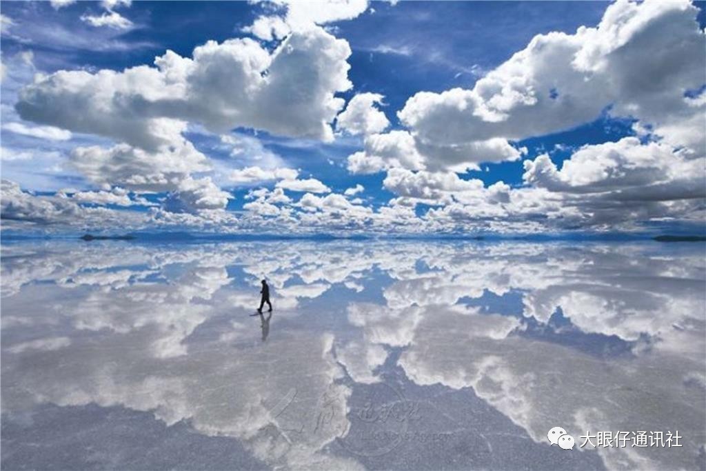 玻利维亚的"天空之镜"(网络图片)