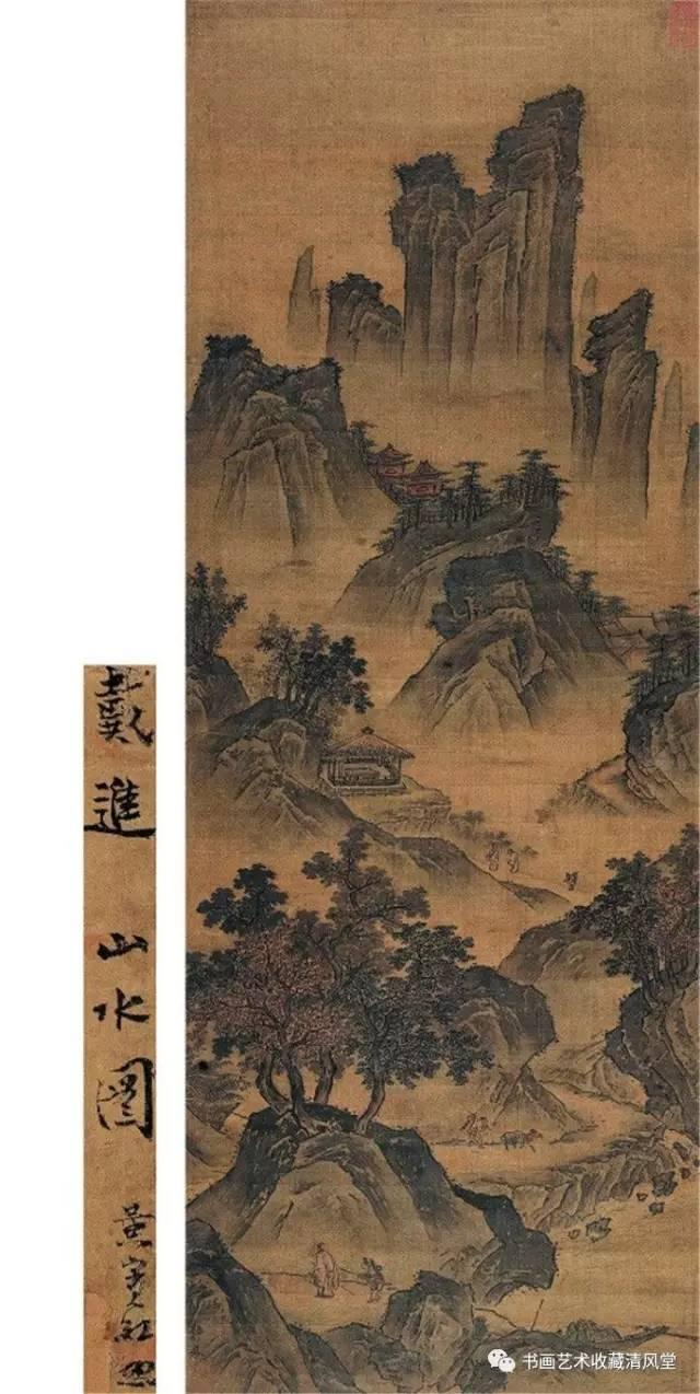 国画清风雅集:明 戴进 绘画作品