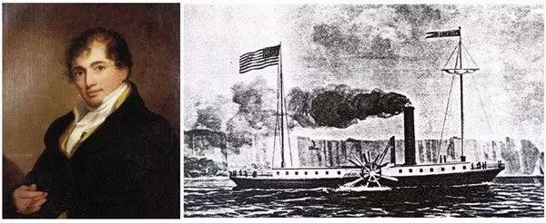 教育 正文  世界上第一艘蒸汽机轮船是由美国发明家富尔顿制造的,他在