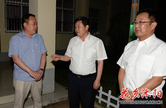 沭阳县长卞建军夜查乡镇 都去了哪说了啥?