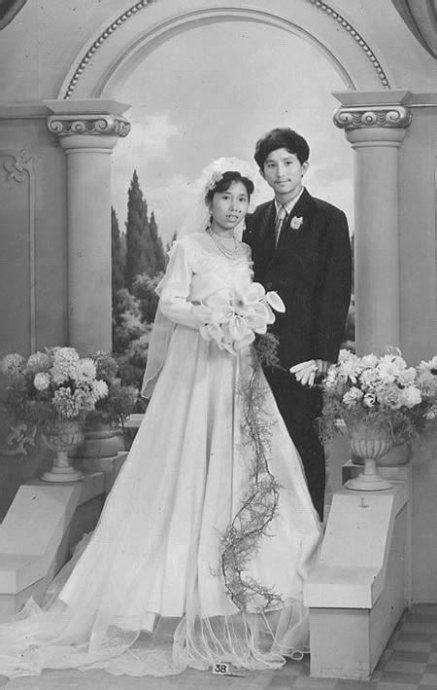 泛黄的照片，爱情的定格，中国婚纱照的美丽演变史！