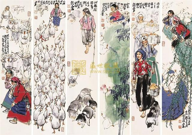 功底扎实,笔墨厚重:史国良人物国画作品欣赏