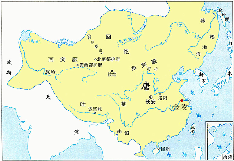 唐朝国都长安,为啥大唐的国语是南京的金陵雅言?