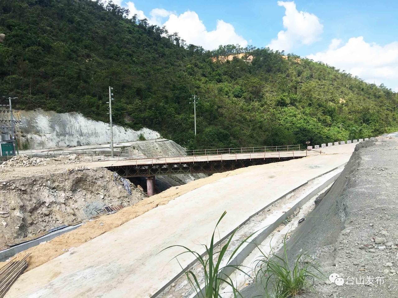 深茂铁路台山段又传来捷报,这次是