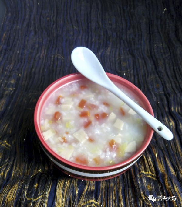 Daily Porridge:火腿白菜粥