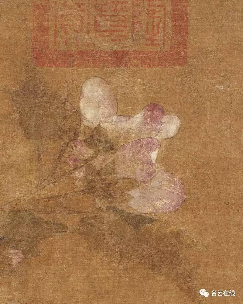 古人的芙蓉画,韵似美人初醉着