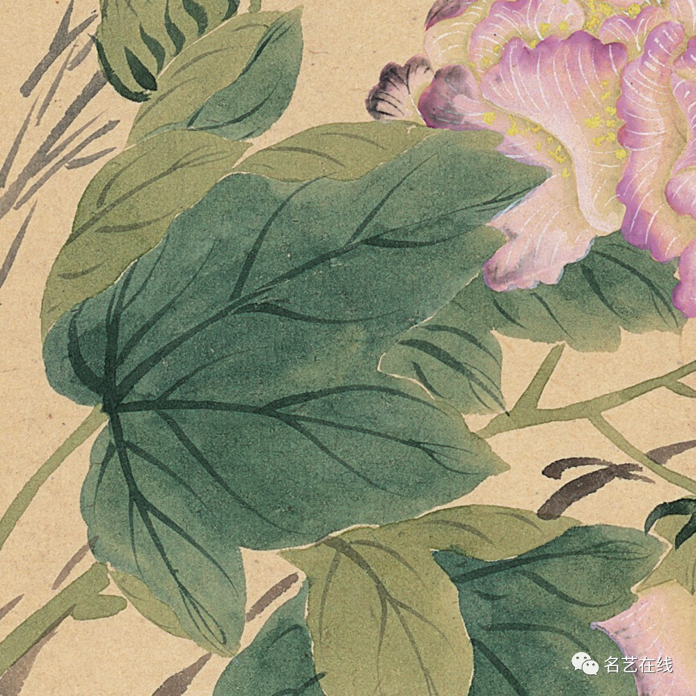 古人的芙蓉画,韵似美人初醉着