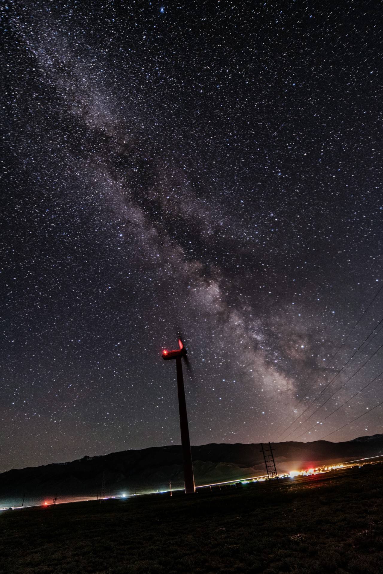 新疆· 赛里木湖的星空