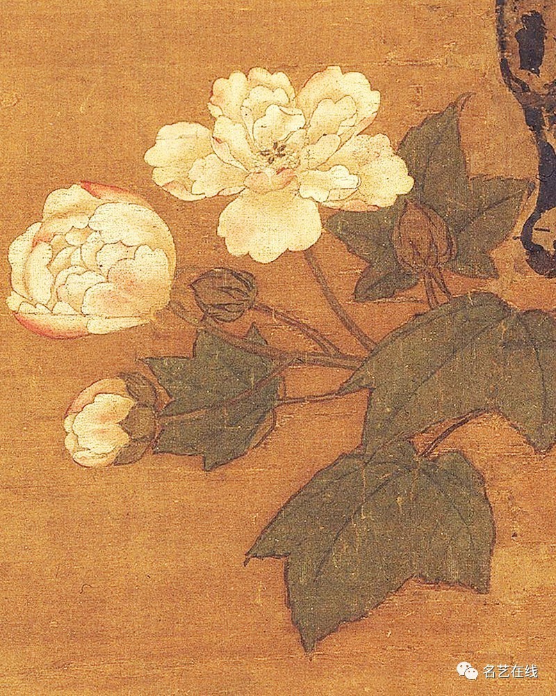 古人的芙蓉画,韵似美人初醉着