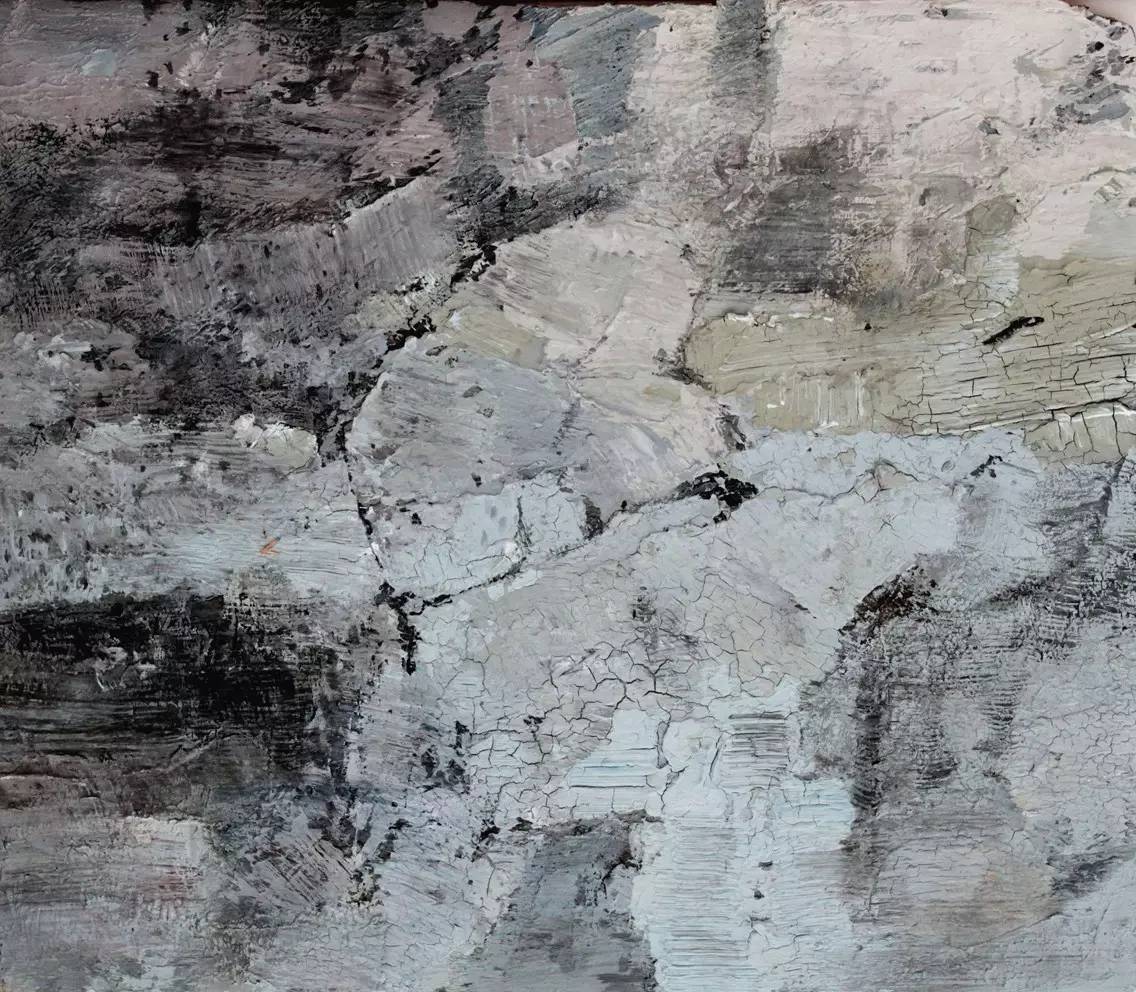 李永春 大地情Ⅳ 综合材料 58×60cm 2011年