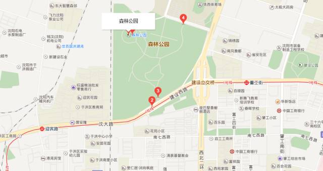 276路;291路 地图: 这又是一个被小伙伴们忽略的公园,铁西区森林公园