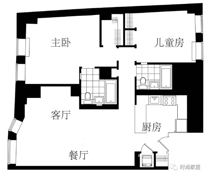 寸土寸金的曼哈顿70平公寓，她打理得休闲、舒适刚刚好