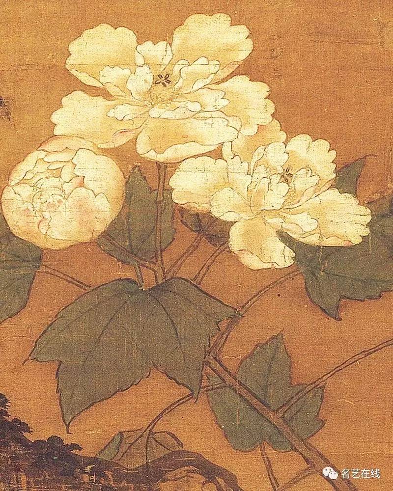 古人的芙蓉画,韵似美人初醉着