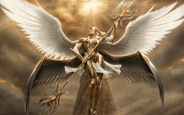 炽天使的古犹太语,是"治愈者"和"至高者"(或守护天使)二字的合成字.
