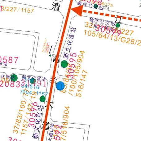 今日起 成都恢复19,77,84,105,516路公交线路