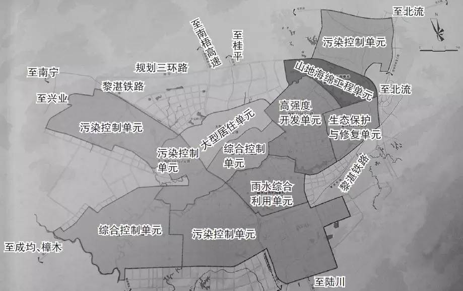 本次《规划》的规划区范围含《玉林市城市总体规划(2008-2020)》中心图片