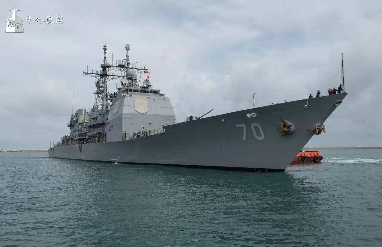 【今日舰闻】美国海军伊利湖号巡洋舰抵达斯里兰卡科伦坡港协助救灾.