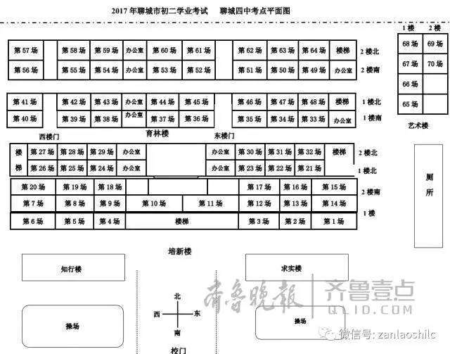 聊城15078名考生将参加中考,最全考场分布图出炉!