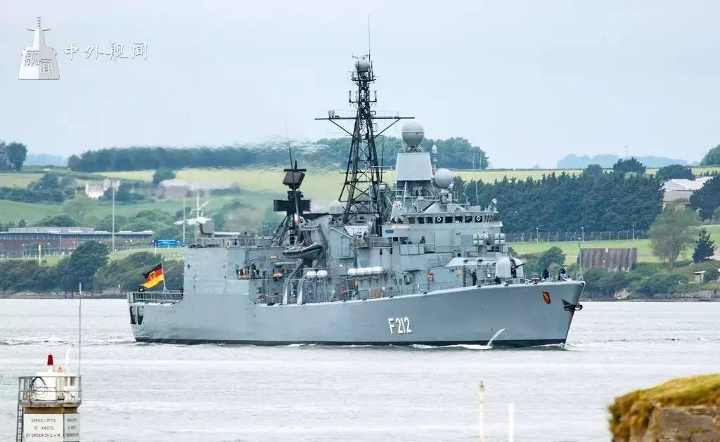 【今日舰图】德国海军不莱梅级护卫舰卡尔斯鲁厄号