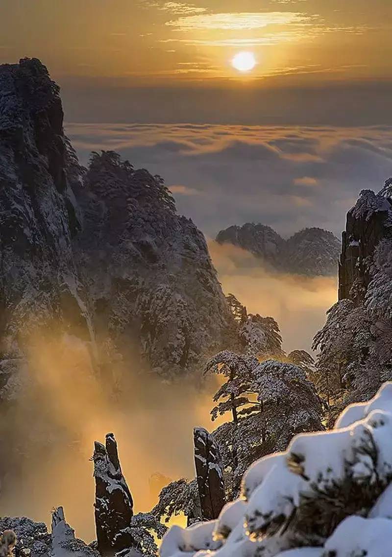 大美黄山 缤纷四季,安徽黄山百幅摄影作品欣赏